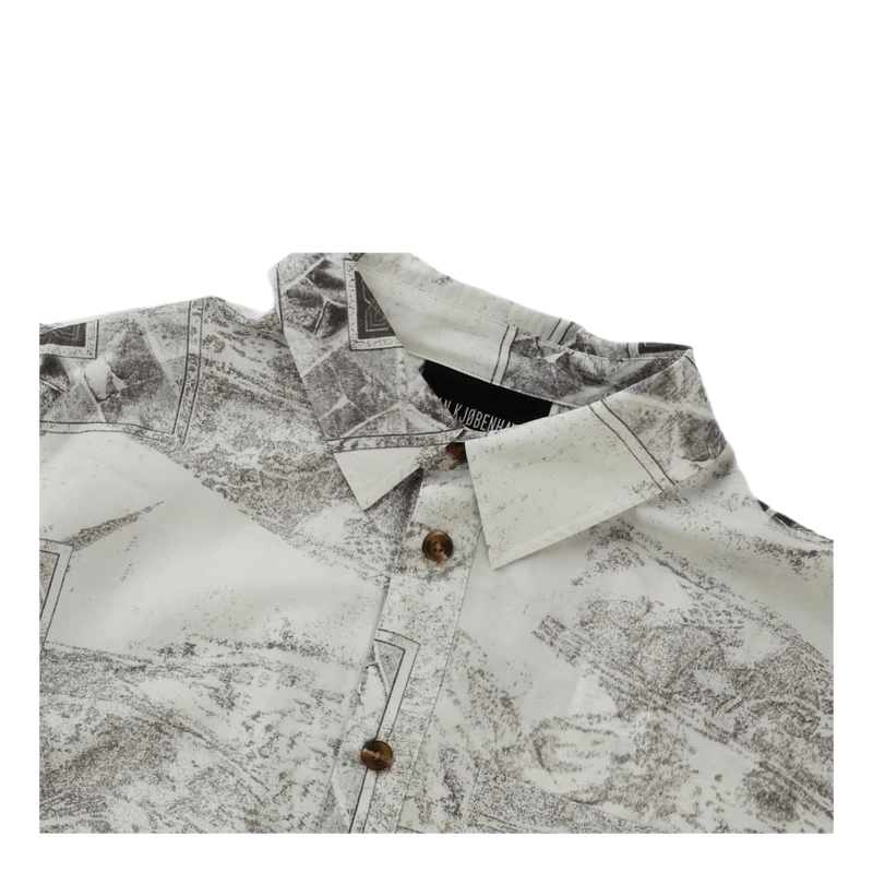 Boyfriend Shirt Bleach Diamond