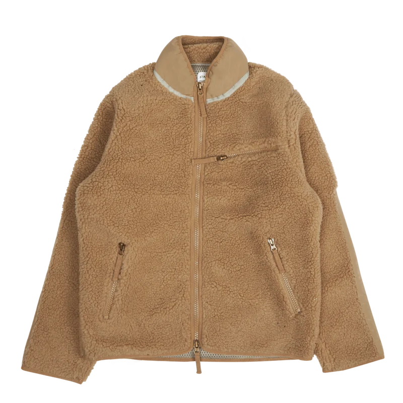 High Pile Fleece Khaki
