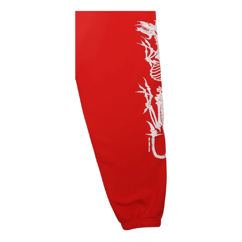 Skeletor Dragon Sweatpant Red