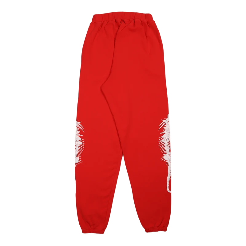 Skeletor Dragon Sweatpant Red