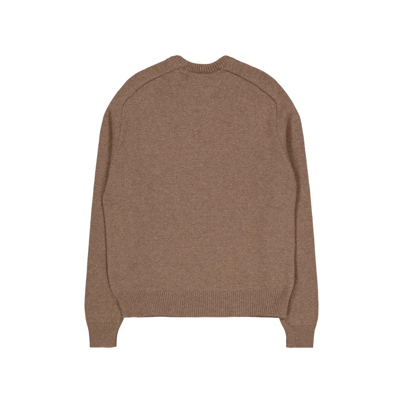 Camp Jacquard Knit Khaki