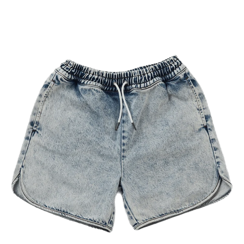 Sport Shorts Bleached Denim