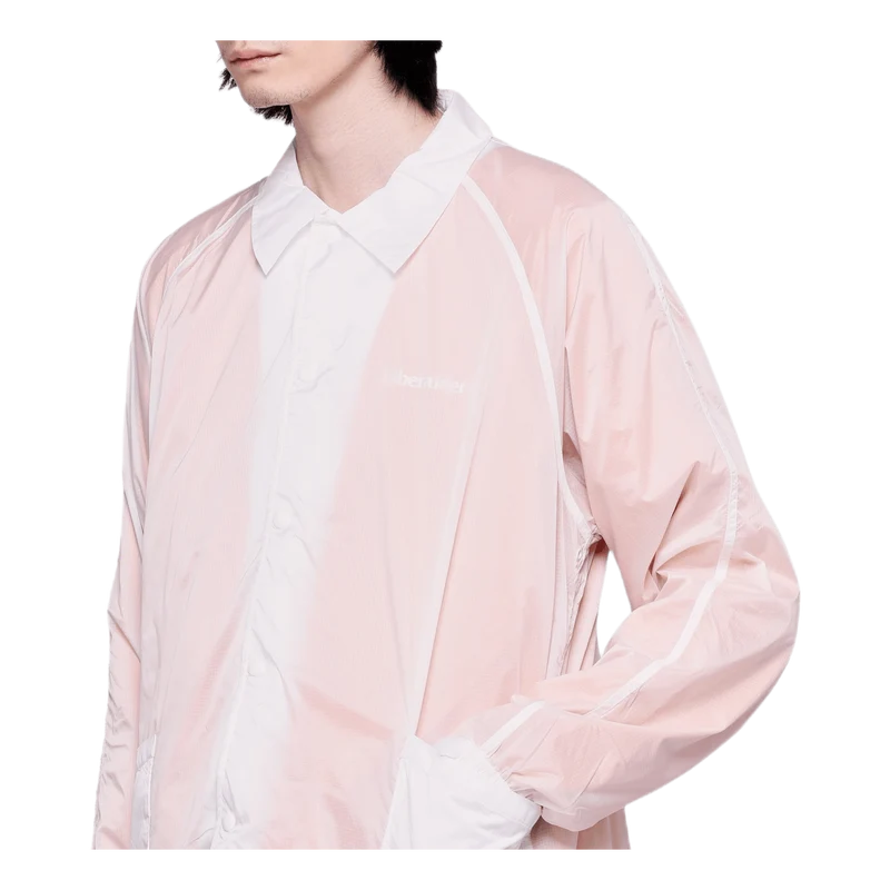 Transparent Coach Jacket Orange