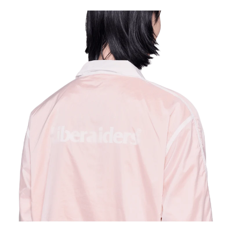 Transparent Coach Jacket Orange