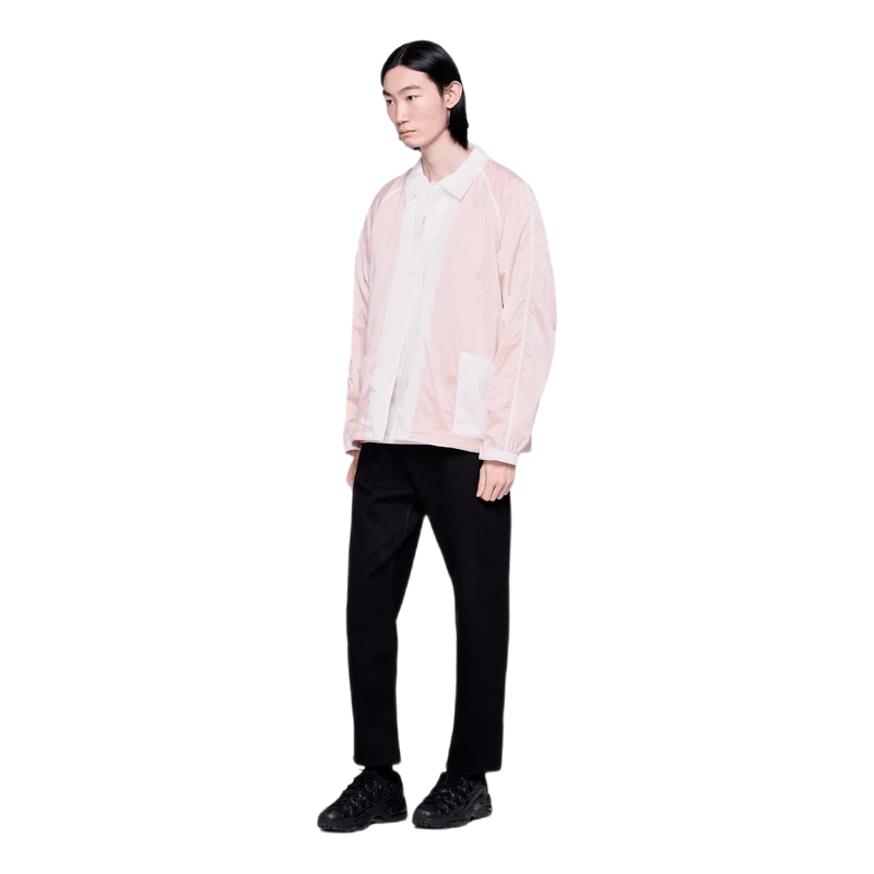 Transparent Coach Jacket Orange