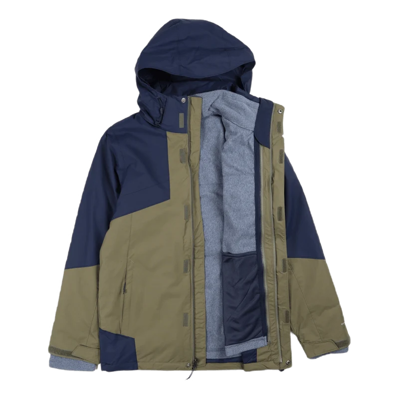 M Bugaboo Ii Fleece Ic J Stone Green, Collegiate Navy