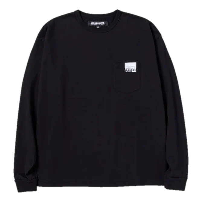Classic-p Crewneck Ls Black