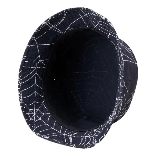 Spiderweb Bucket Hat Black