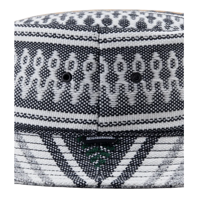Mexican Blanket Bucket Hat Gray