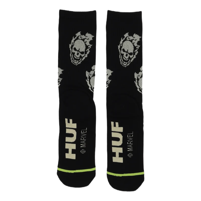 Ghost Rider Sock Black