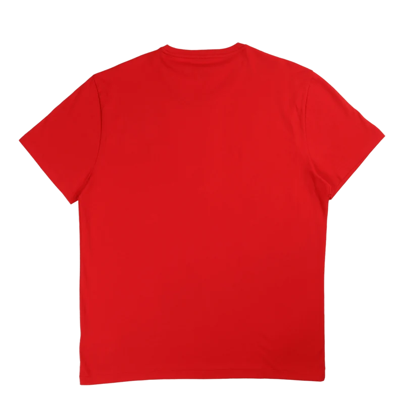 Custom Slim Fit Jersey Crewneck T-Shirt Rl2000 Red