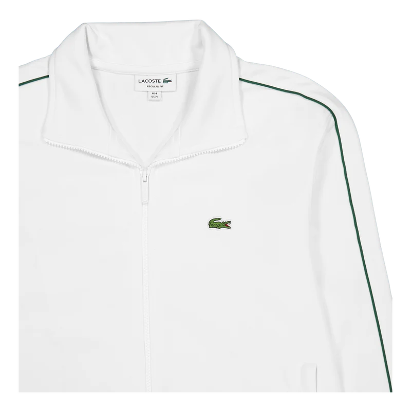Lacoste Full Zip Sweater 70v Flour