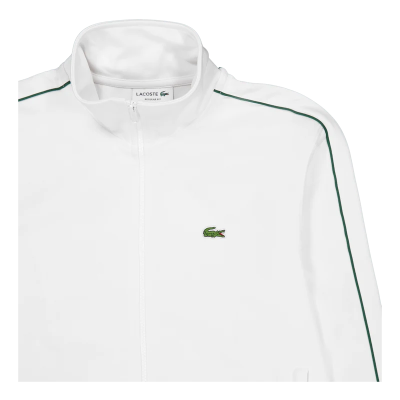 Lacoste Full Zip Sweater 70v Flour
