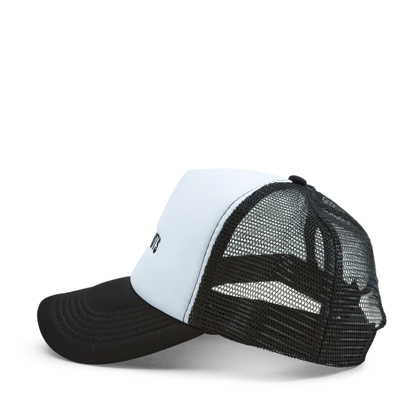 Cali Trucki Cap Embro White/black