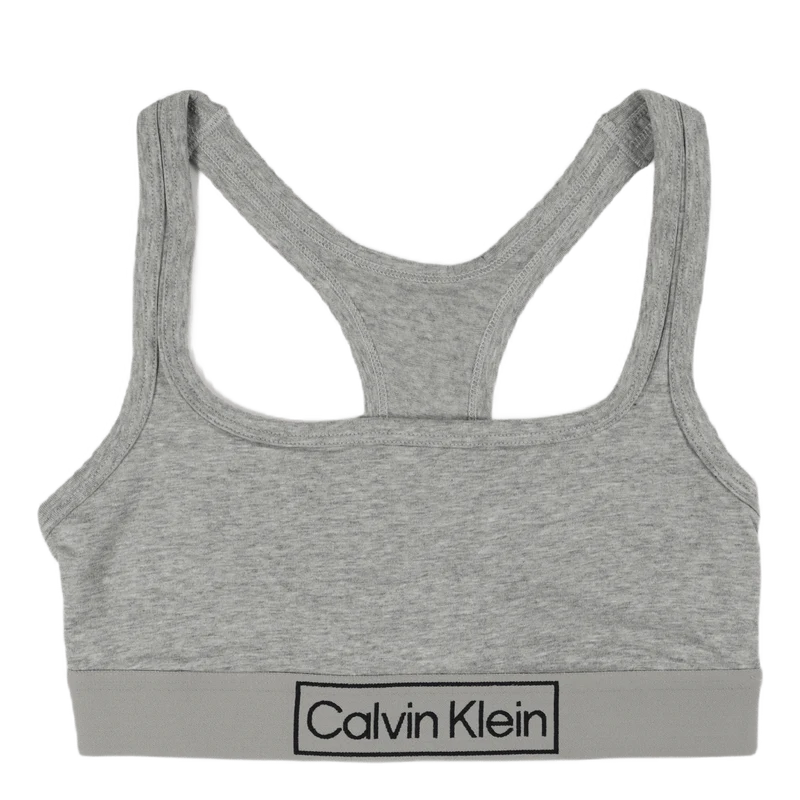 Unlined Bralette Grey Heather