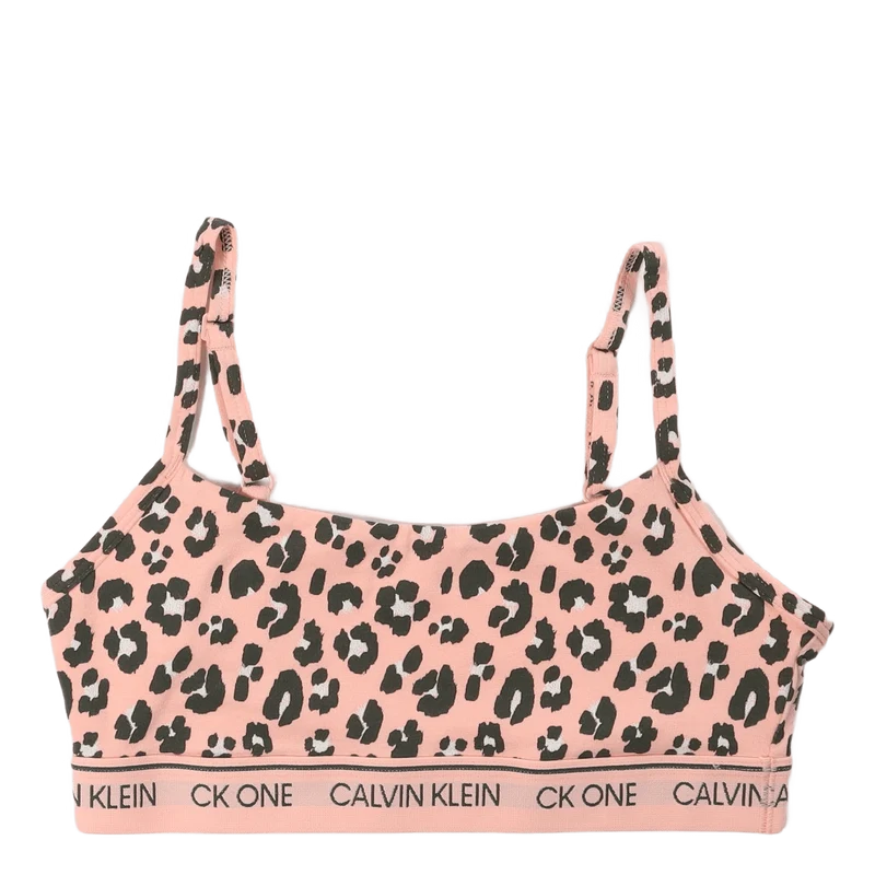 Unlined Bralette Stephen Leopard Print_peach Me