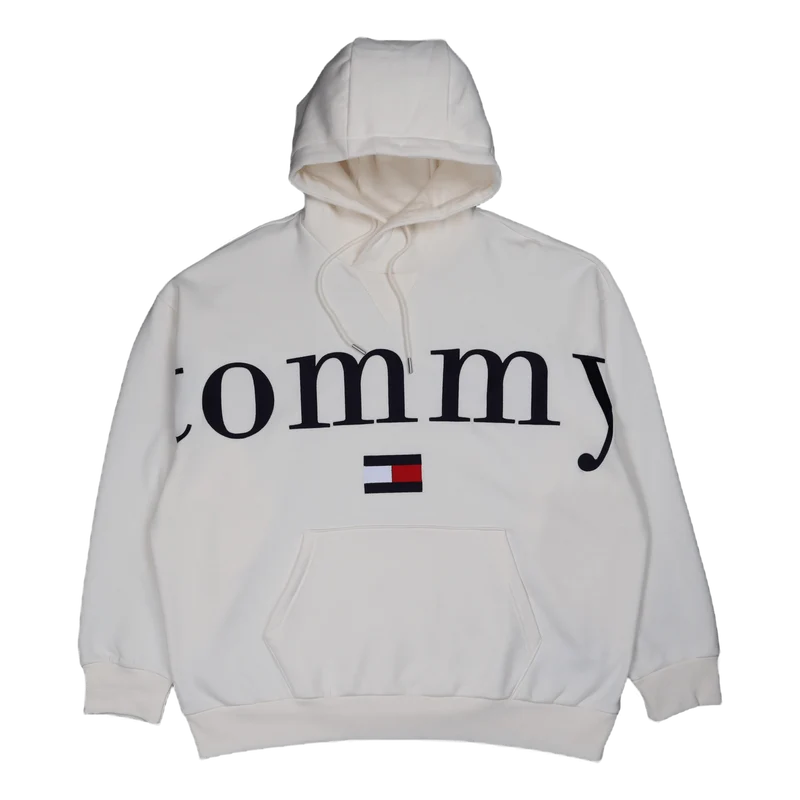 Tjcu Tommy Hoodie Ancient White