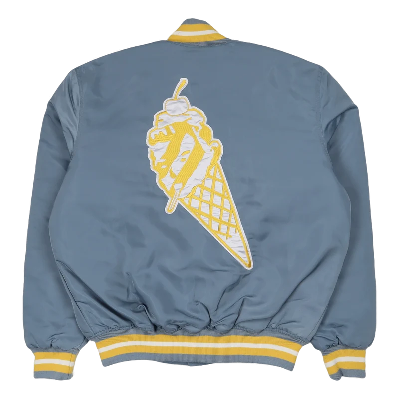 Baseball Jacket Light Blue