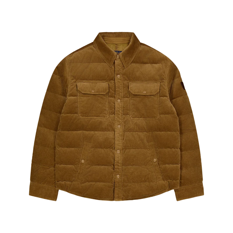 Quilted Corduroy Down Jacket Dispatch Tan