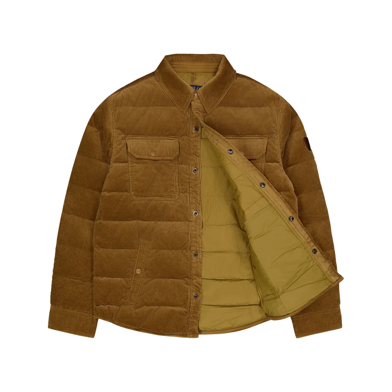 Quilted Corduroy Down Jacket Dispatch Tan