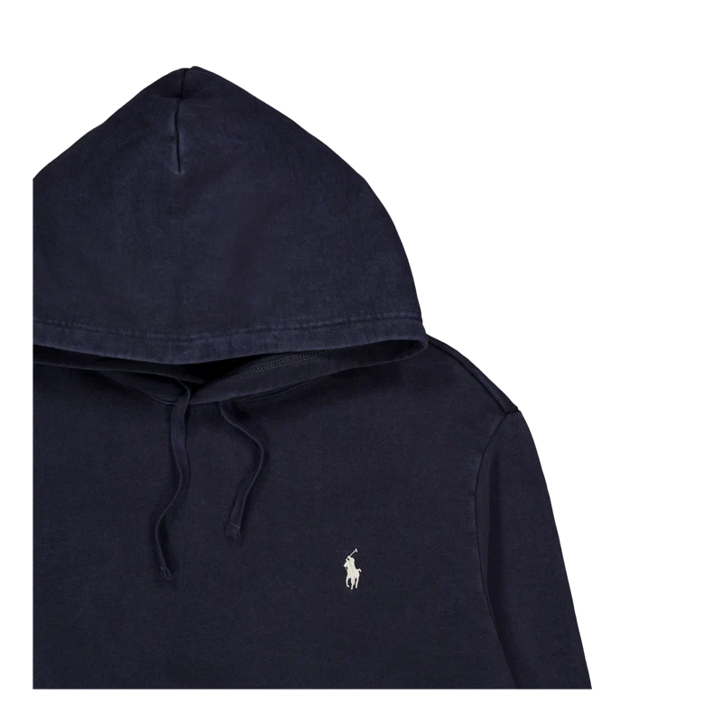 Loopback Fleece Hoodie Faded Black Canvas