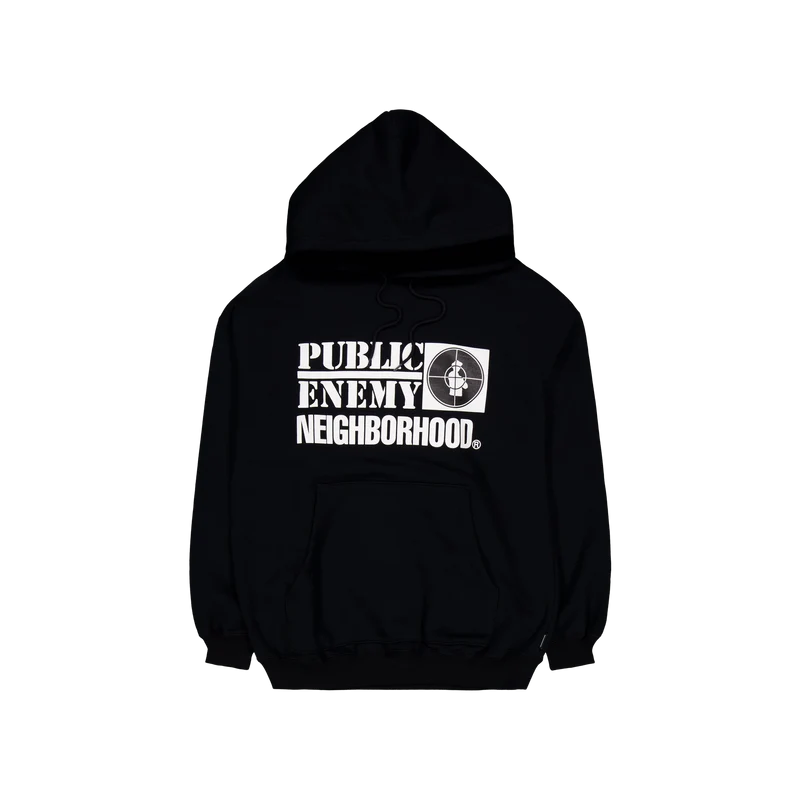 Nh X Public Enemy . Sweatparka Black