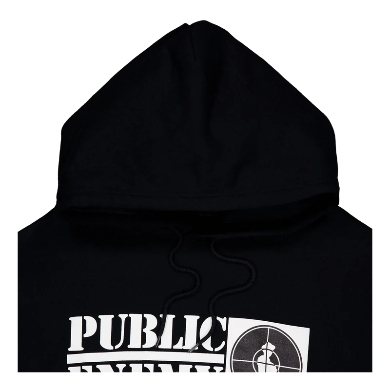 Nh X Public Enemy . Sweatparka Black