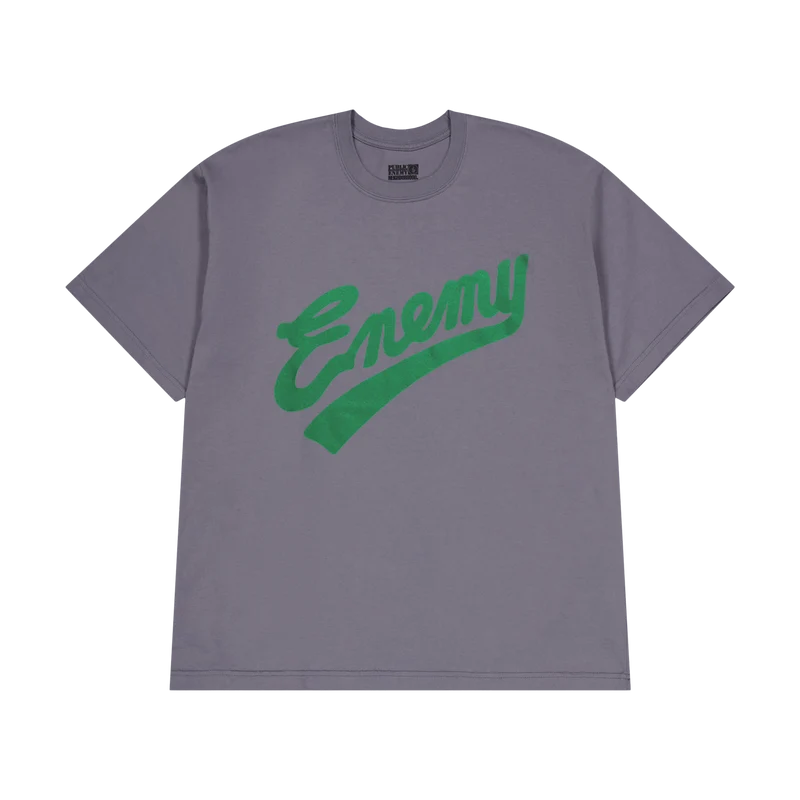 Nh X Public Enemy . Tee Ss-1 Gray