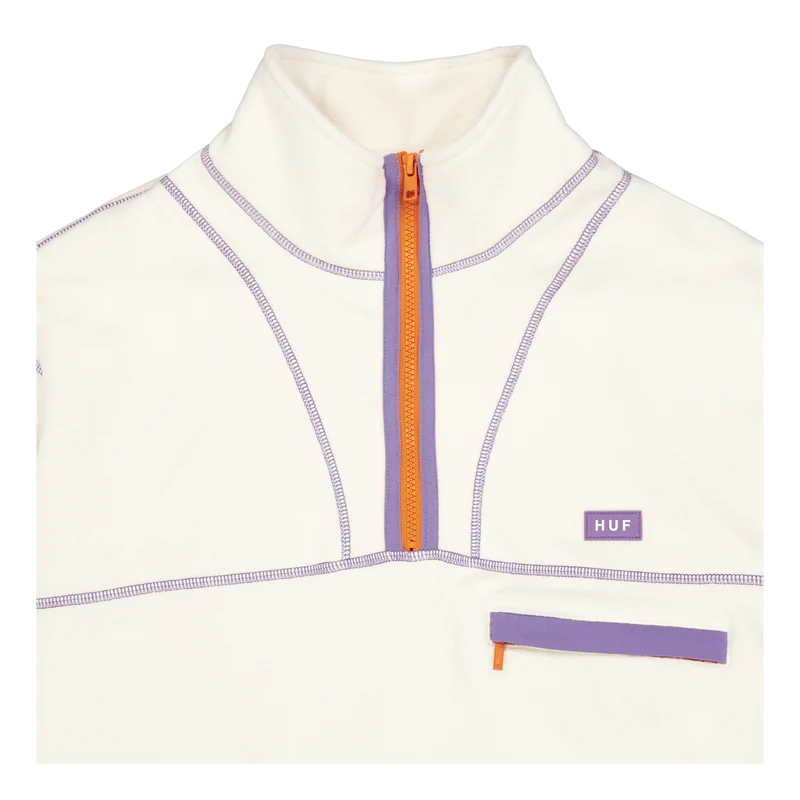 Elysian Quarter Zip Fleece Bone
