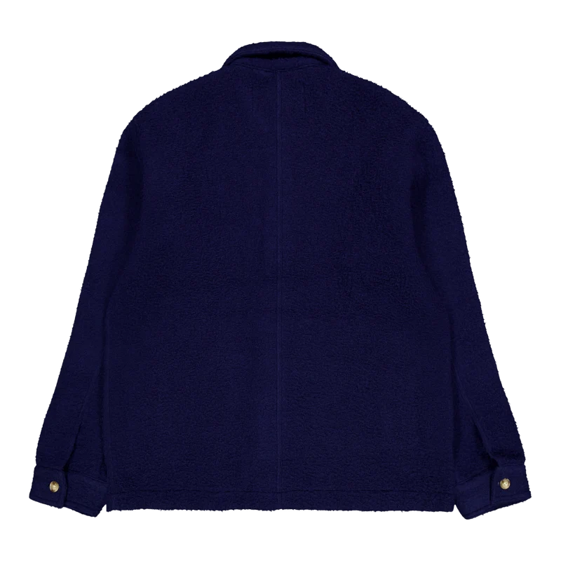 Stay Wool Overshirt Navy
