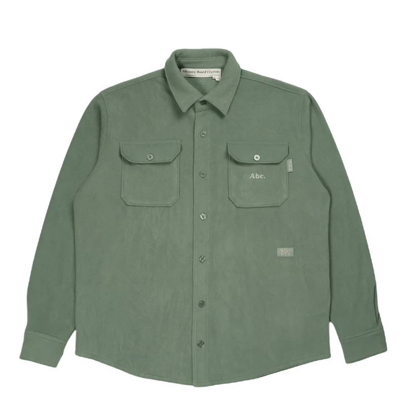 Abc. 123. Polar Fleece Shirt Aventurine Green