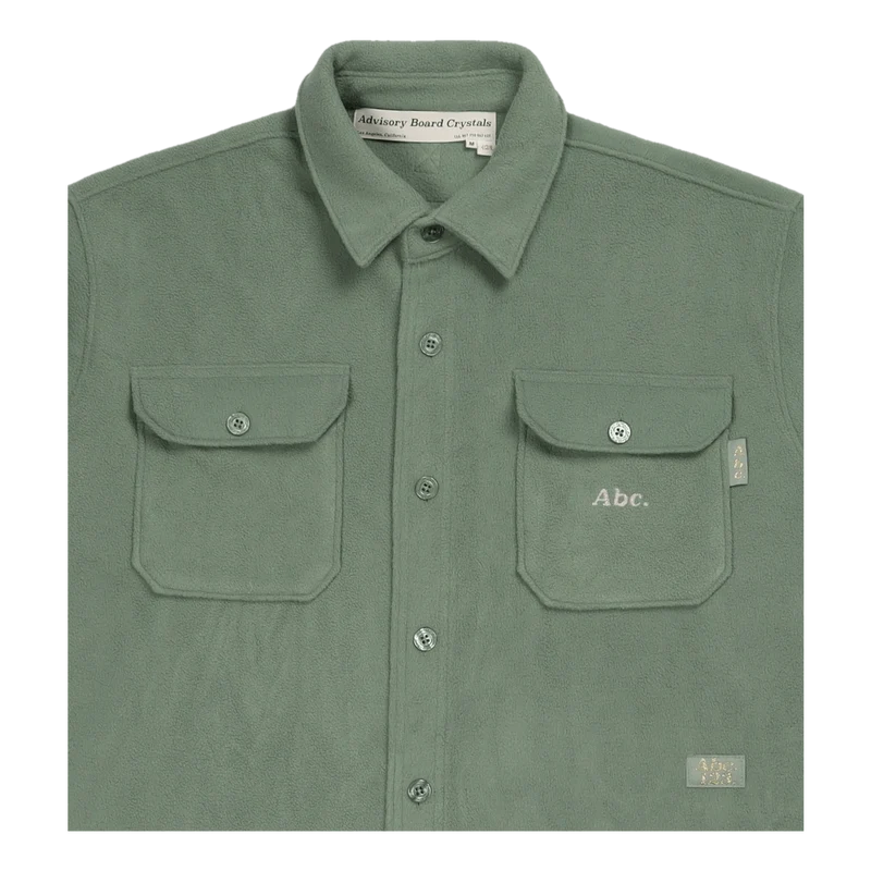 Abc. 123. Polar Fleece Shirt Aventurine Green