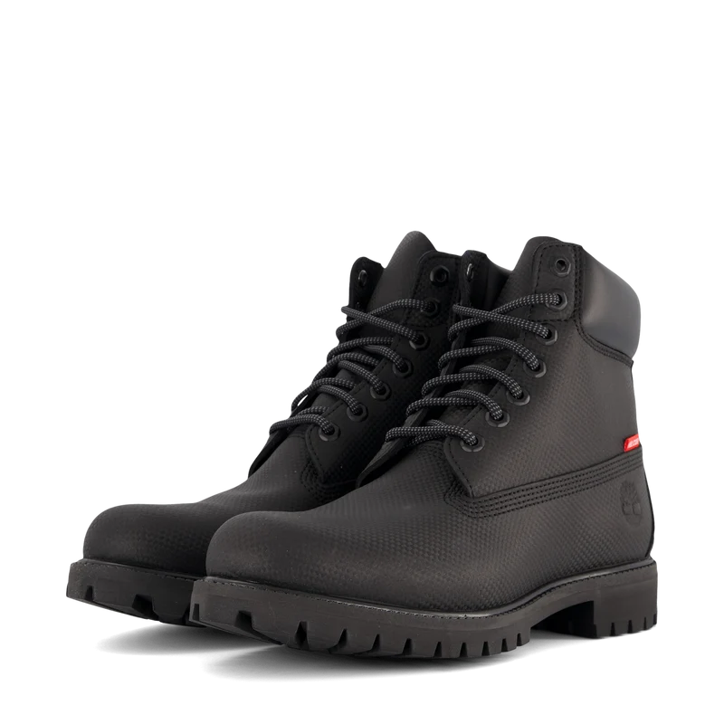 Prem 6 In Lace Waterproof Boot Black