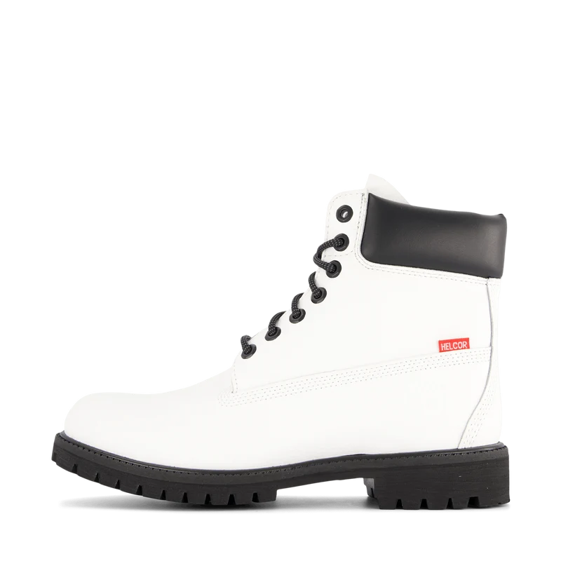 Prem 6 In Lace Waterproof Boot White