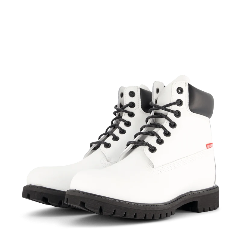 Prem 6 In Lace Waterproof Boot White