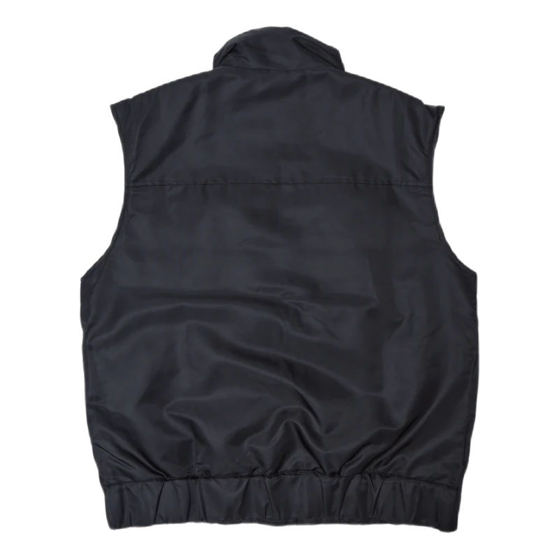 Padded Vest Faded Black