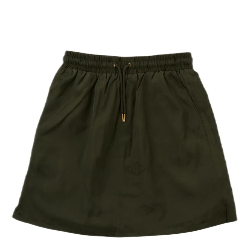 Track Skirt Green Tribal
