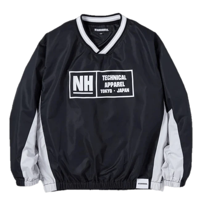 Pullover Game Shirt Ls Black