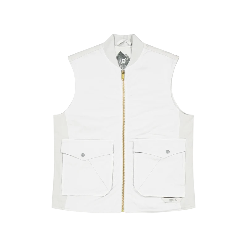 Cargo Vest Pale Grey