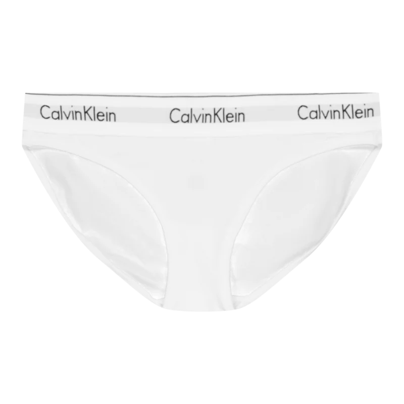 Modern Cotton Bikini White