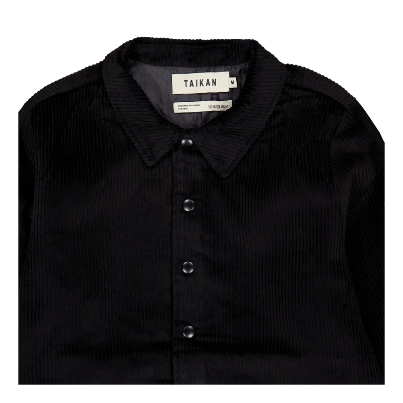 Corduroy Manager's Jacket-blac Black