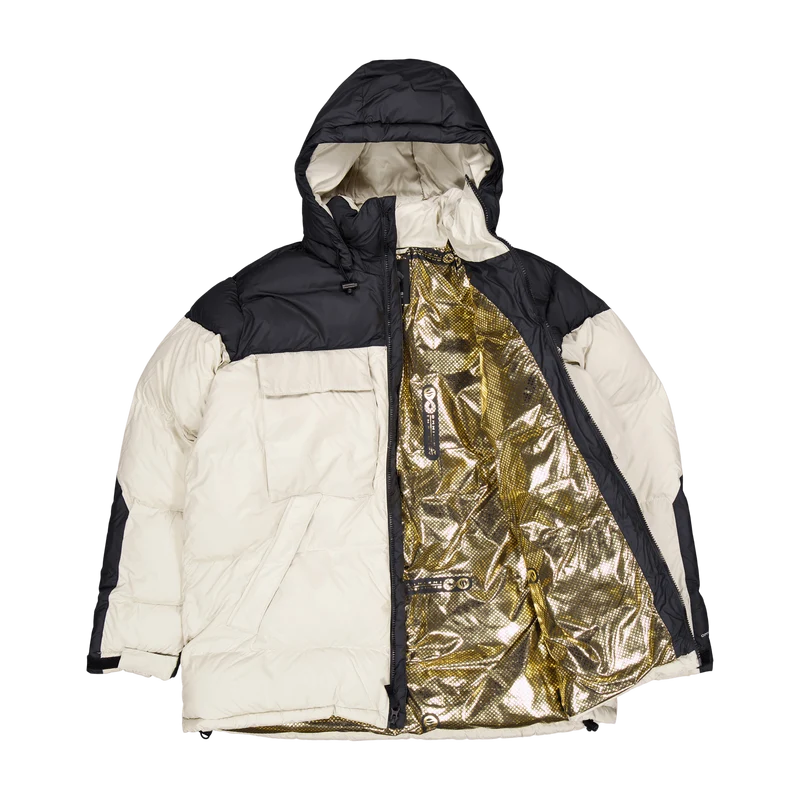 Ballistic Ridge™ Oversized Puf Dark Stone, Bla