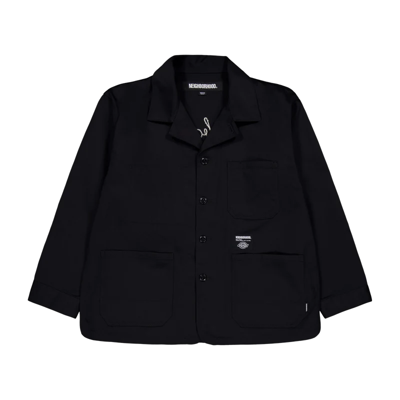 Nh X Dickies . Coverall Jacket Black