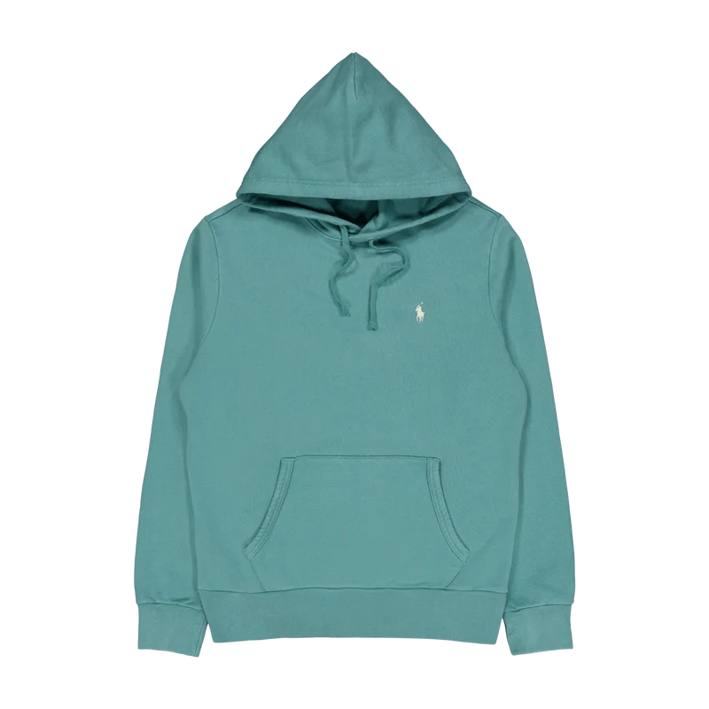 Loopback Fleece Hoodie Fairway Green