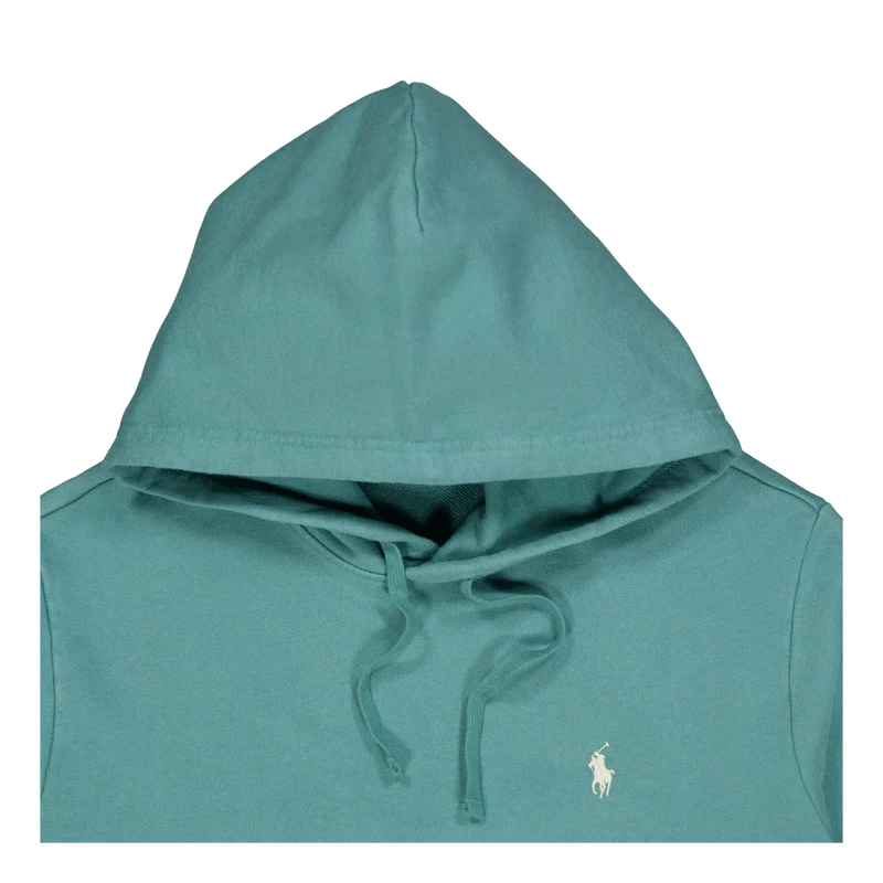 Loopback Fleece Hoodie Fairway Green