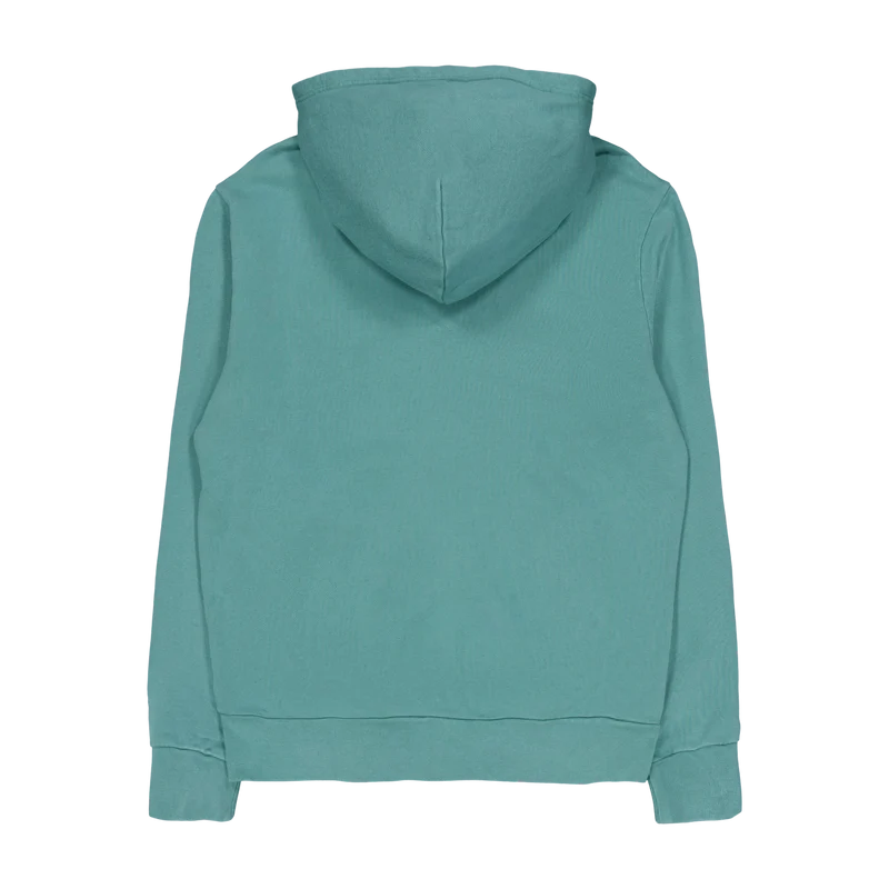 Loopback Terry Full-Zip Hoodie Fairway Green