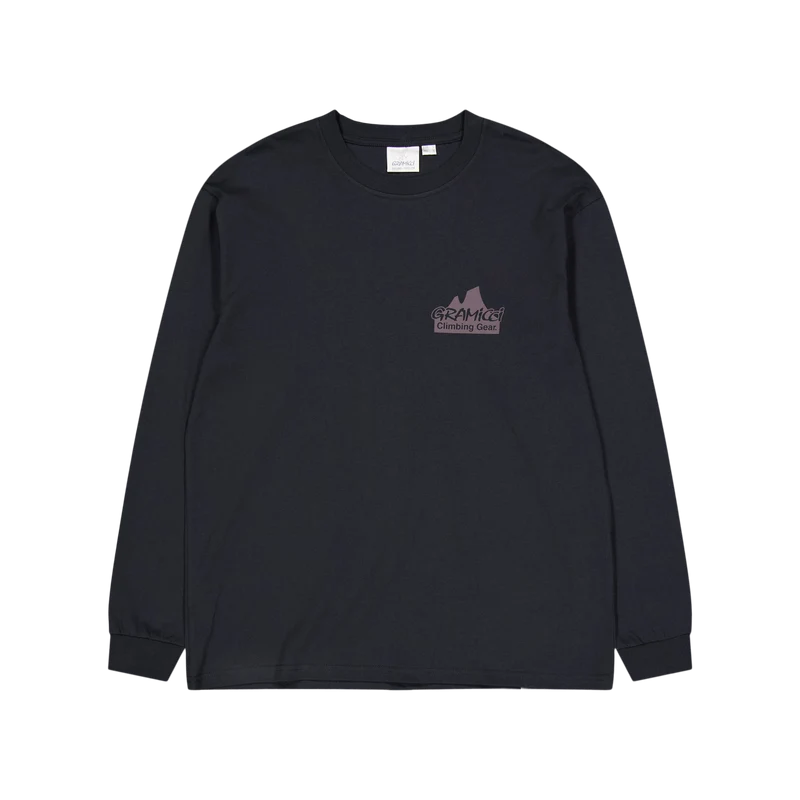 Climbing Gear L/s Tee Vintage Black