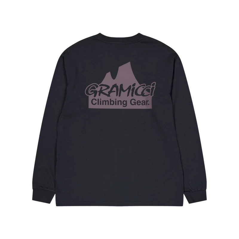Climbing Gear L/s Tee Vintage Black