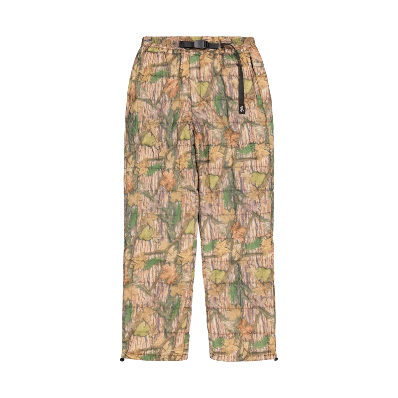 Down Pant Leaf Camo