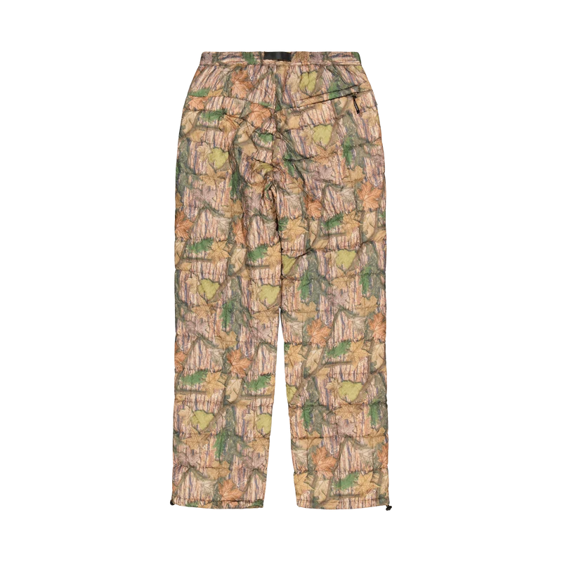 Down Pant Leaf Camo